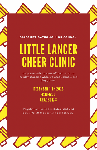 SCHS Cheer Future Lancer Youth Clinic