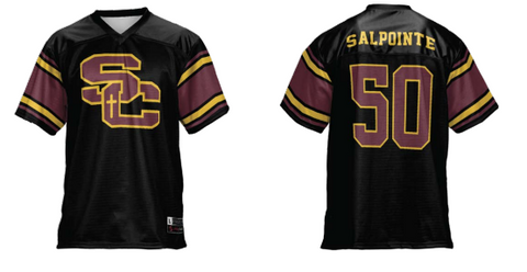 Prosphere Black Football jersey